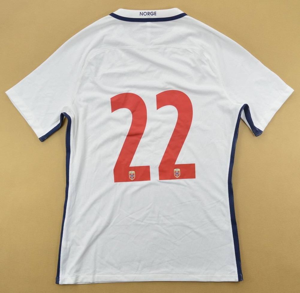 2016-18 NORWAY WOMAN MATCH ISSUE SHIRT L