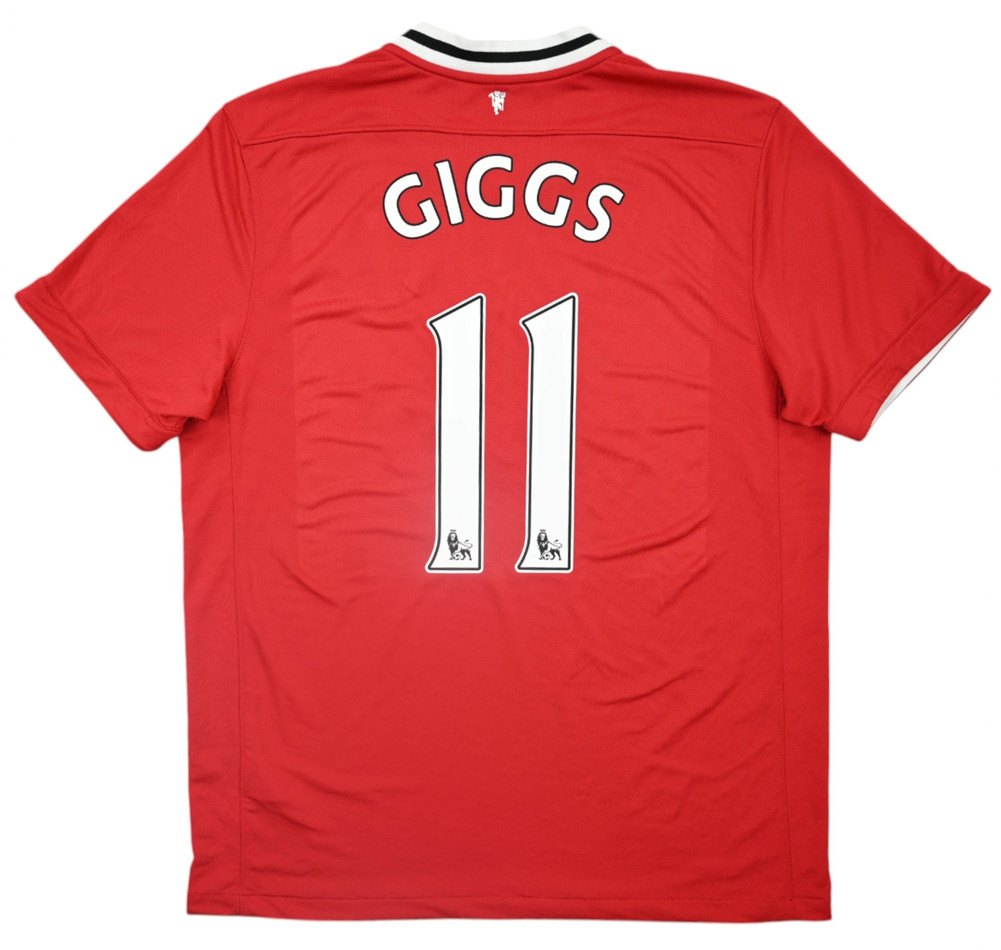 2011-12 MANCHESTER UNITED *GIGGS* SHIRT XL