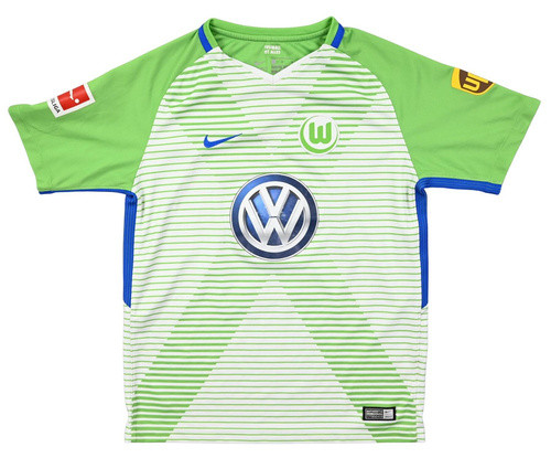 2017-18 VFL WOLFSBURG *GOMEZ* SHIRT L. BOYS