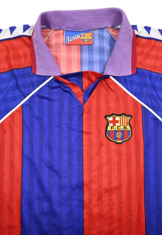 1992-95 BARCELONA *LAUDRUP* SHIRT S