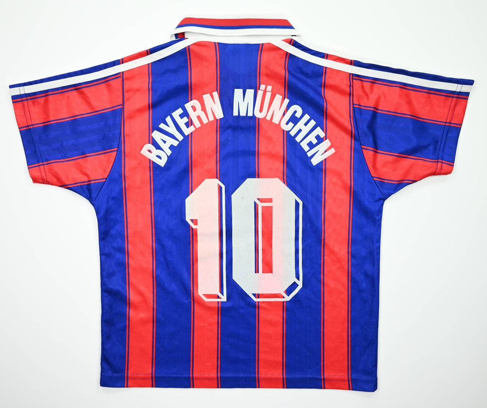 1995-97 BAYERN MUNCHEN #10 KOSZULKA XS. BOYS