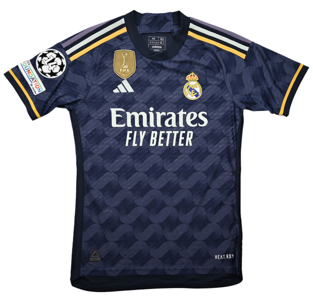 2023-24 REAL MADRID *VINI JR.* PLAYER ISSUE KOSZULKA XS