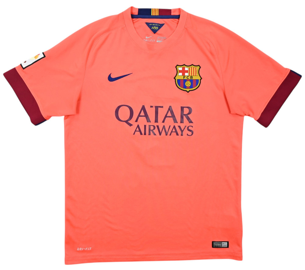 2014-15 BARCELONA *SUAREZ* SHIRT M