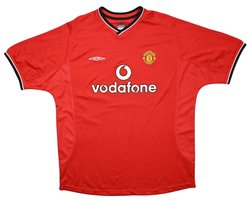 2000-02 MANCHESTER UNITED SHIRT XL