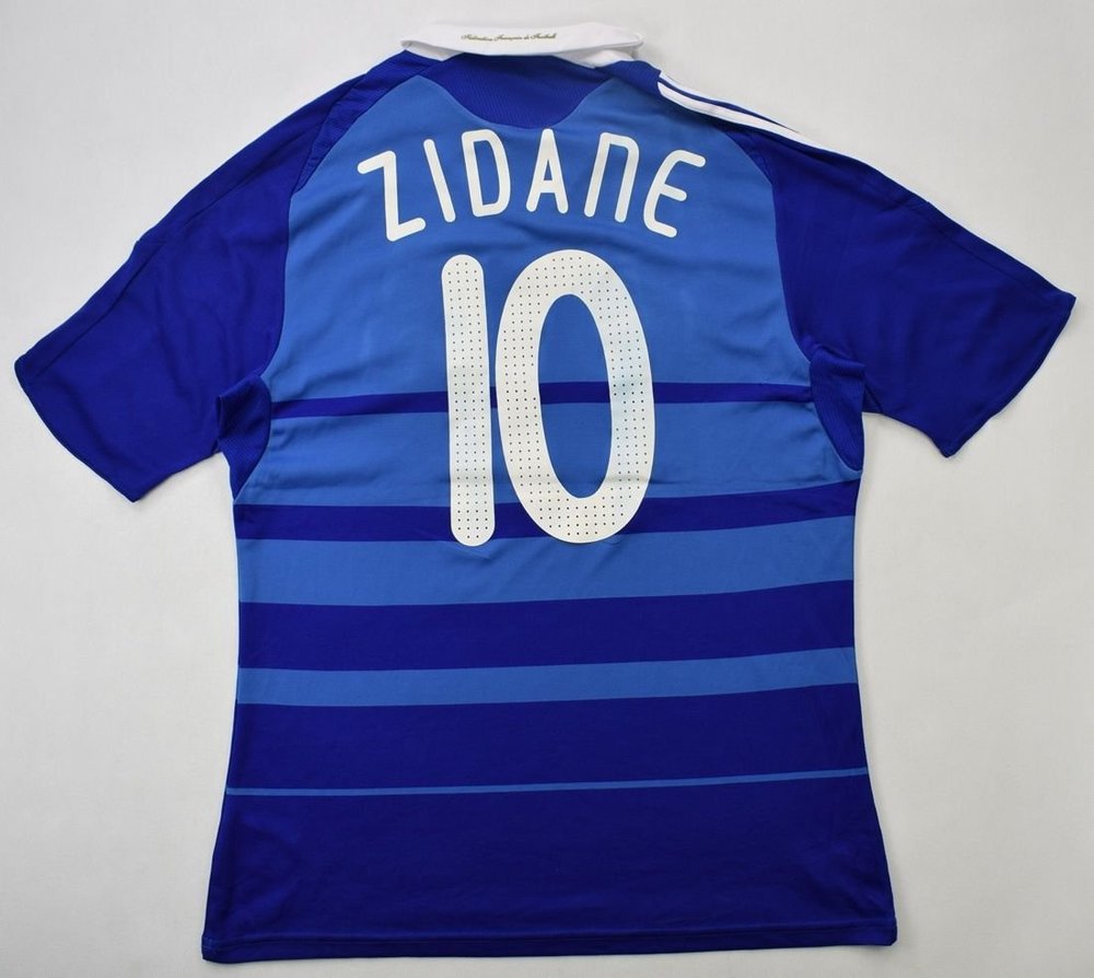 2008-09 FRANCE *ZIDANE* SHIRT L