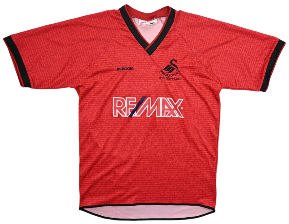 2004-05 SWANSEA CITY SHIRT M