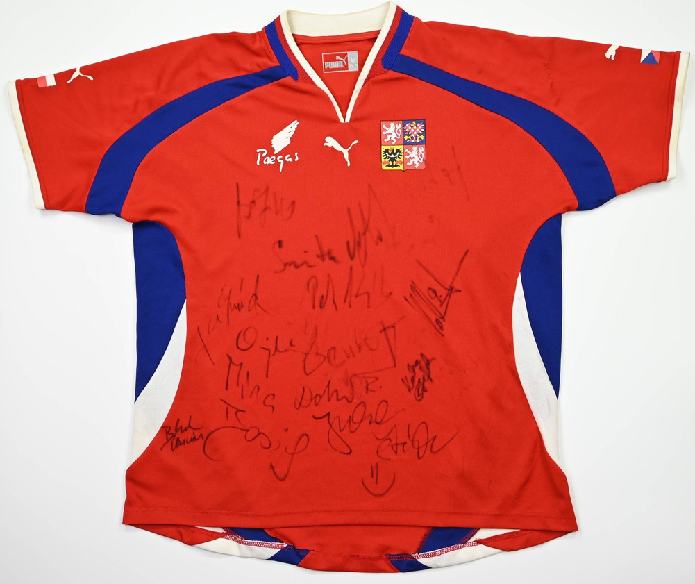 2000-02 CZECH REPUBLIC SHIRT XL