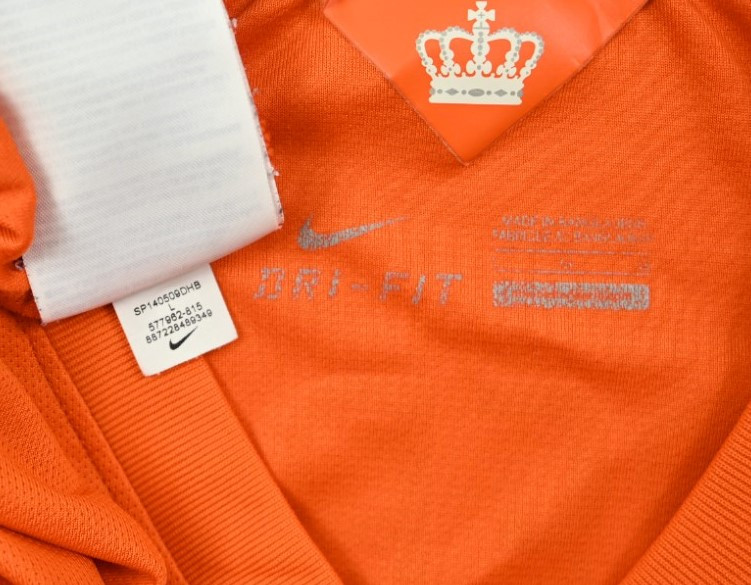 2014-15 NETHERLANDS *V. PERSIE* KOSZULKA L
