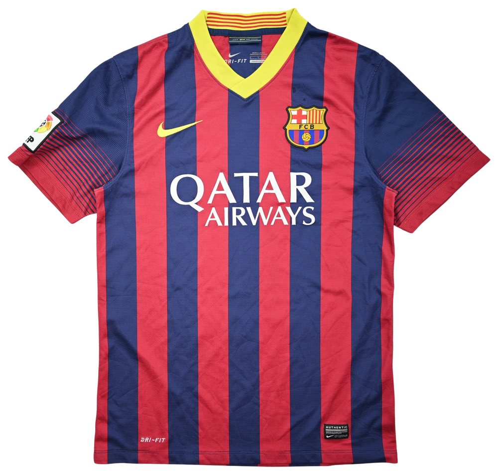 2013-14 FC BARCELONA SHIRT S