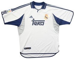 2000-01 REAL MADRID SHIRT L