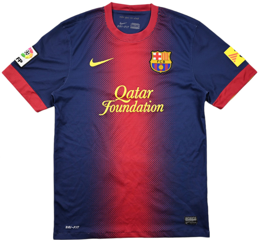 2012-13 FC BARCELONA *MESSI* SHIRT S