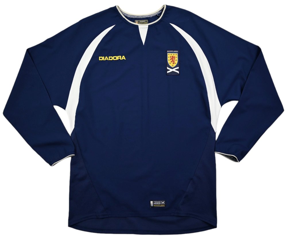 2003-05 SCOTLAND LONGSLEEVE S