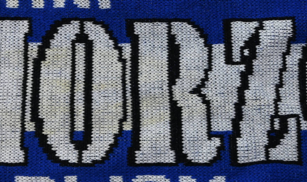 RUCH CHORZOW ZAWSZE WIERNI NIEBIESKO-BIALYM BARWOM SCARF