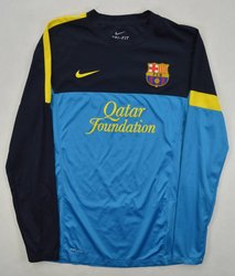 2012-13 FC BARCELONA LONGSLEEVE SHIRT M