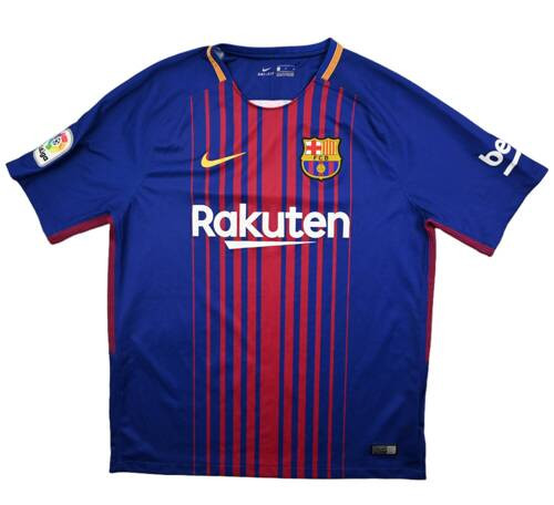 2017-18 FC BARCELONA SHIRT L
