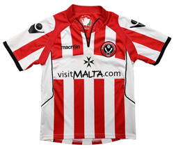 2010-11 SHEFFIELD UNITED SHIRT XS. BOYS