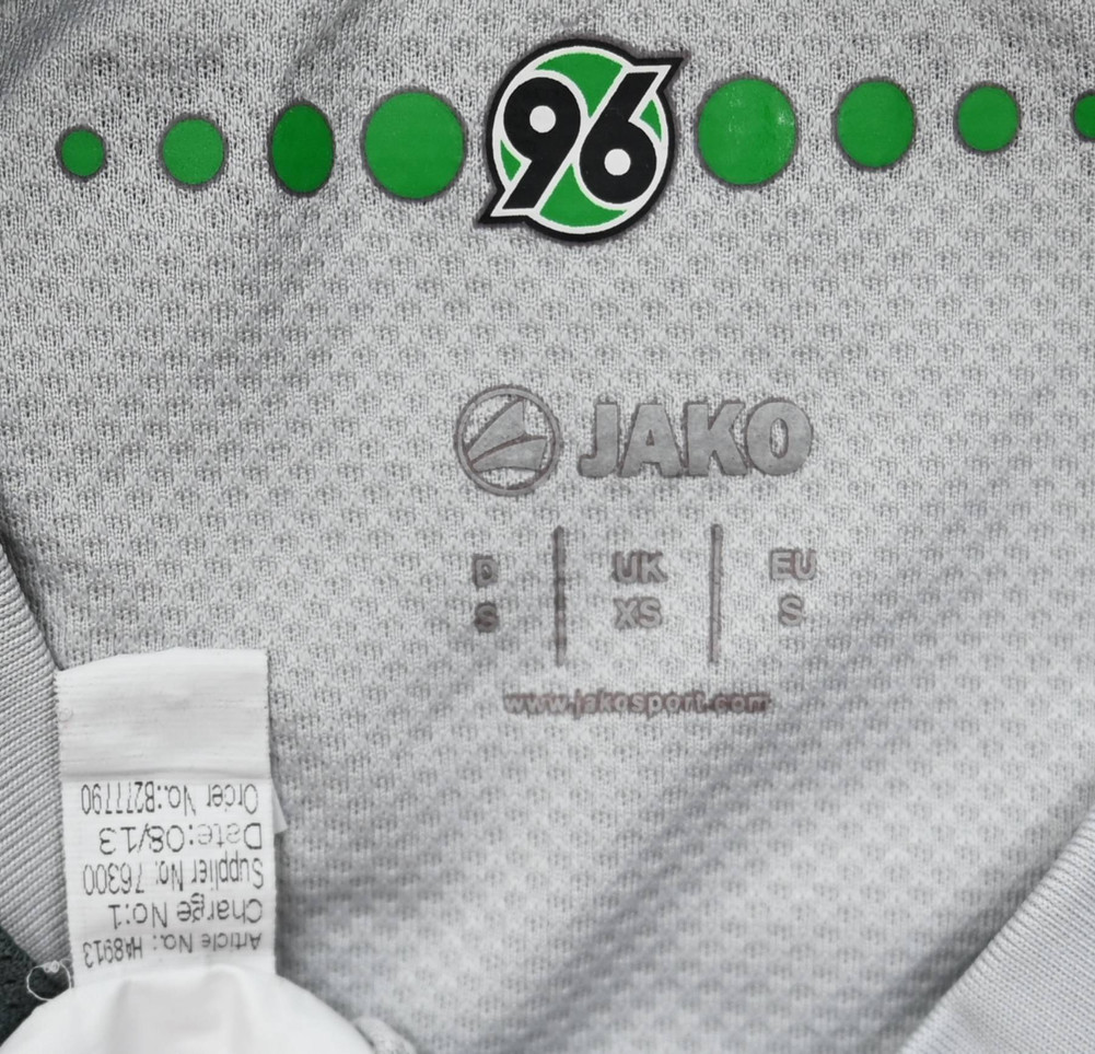 2013-14 HANNOVER 96 *FABIAN* GOALKEEPER SHIRT S
