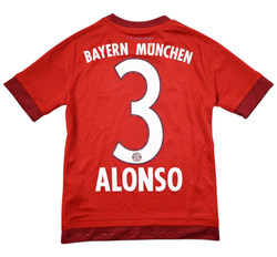 2015-16 BAYERN MUNCHEN *ALONSO* KOSZULKA S. BOYS