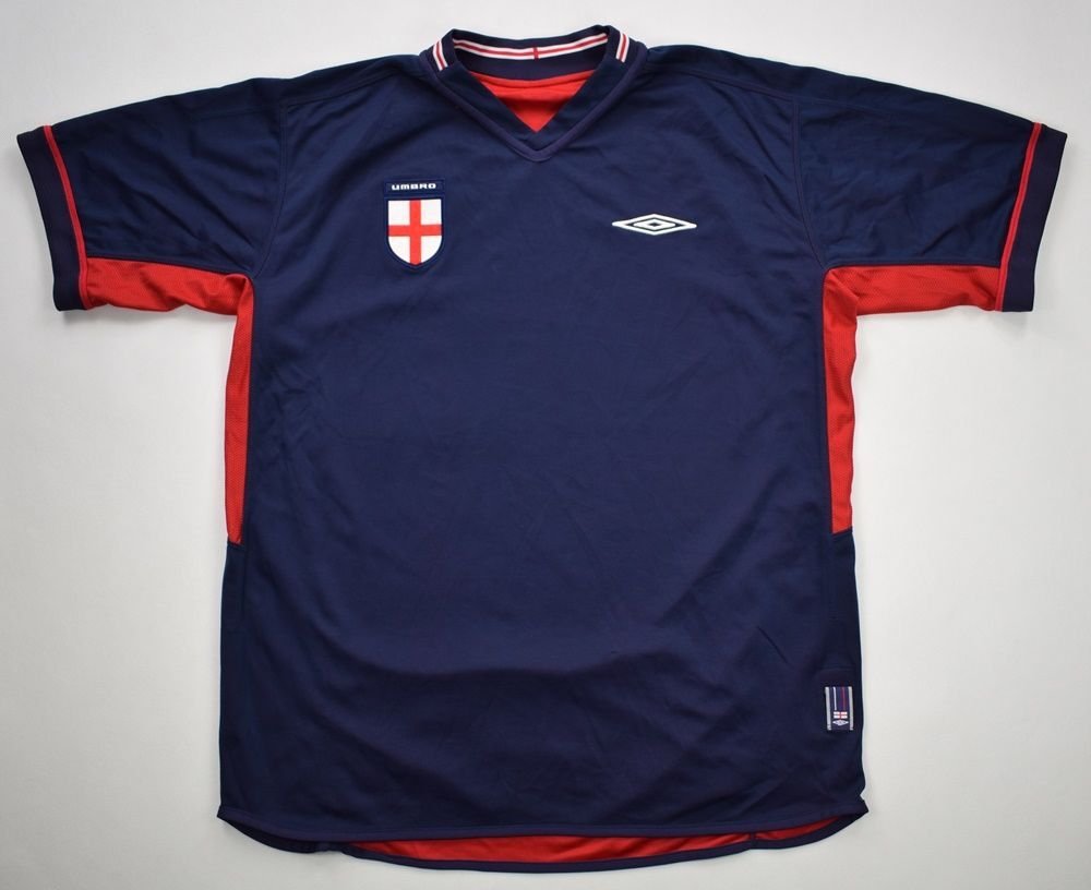 2004-02 ENGLAND SHIRT L