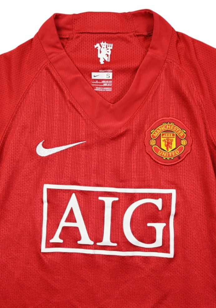 2007-09 MANCHESTER UNITED KOSZULKA S. BOYS
