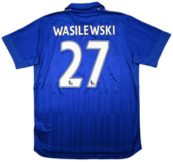 2016-17 LEICESTER CITY *WASILEWSKI* KOSZULKA XL