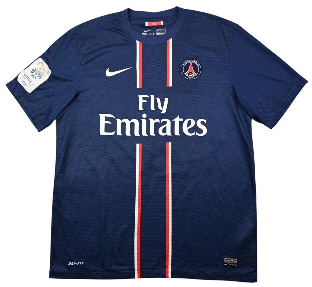 2012-13 PARIS SAINT-GERMAIN *BECKHAM* SHIRT L