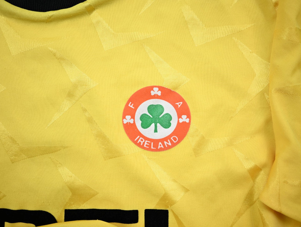 1990-92 IRELAND GOALKEEPER LONGSLEEVE SHIRT M