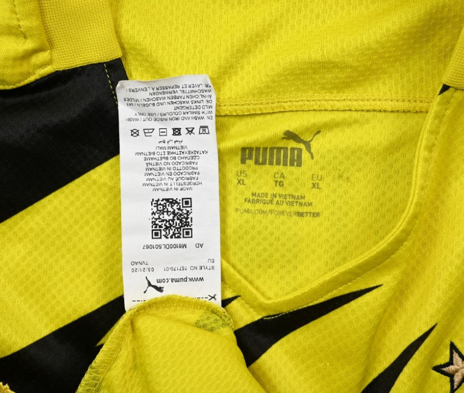 2020-21 BORUSSIA DORTMUND *REUS* SHIRT WOMENS XL