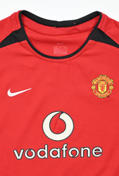 2002-04 MANCHESTER UNITED KOSZULKA M. BOYS