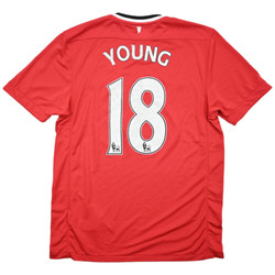 2011-12 MANCHESTER UNITED *YOUNG* SHIRT M