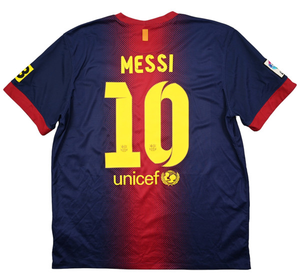 2012-13 BARCELONA *MESSI* SHIRT XL