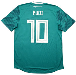 2018-19 GERMANY *RUDI* PLAYER ISSUE SHIRT L
