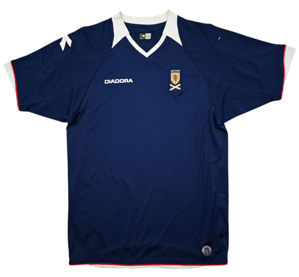 2008-09 SCOTLAND SHIRT XL. BOYS