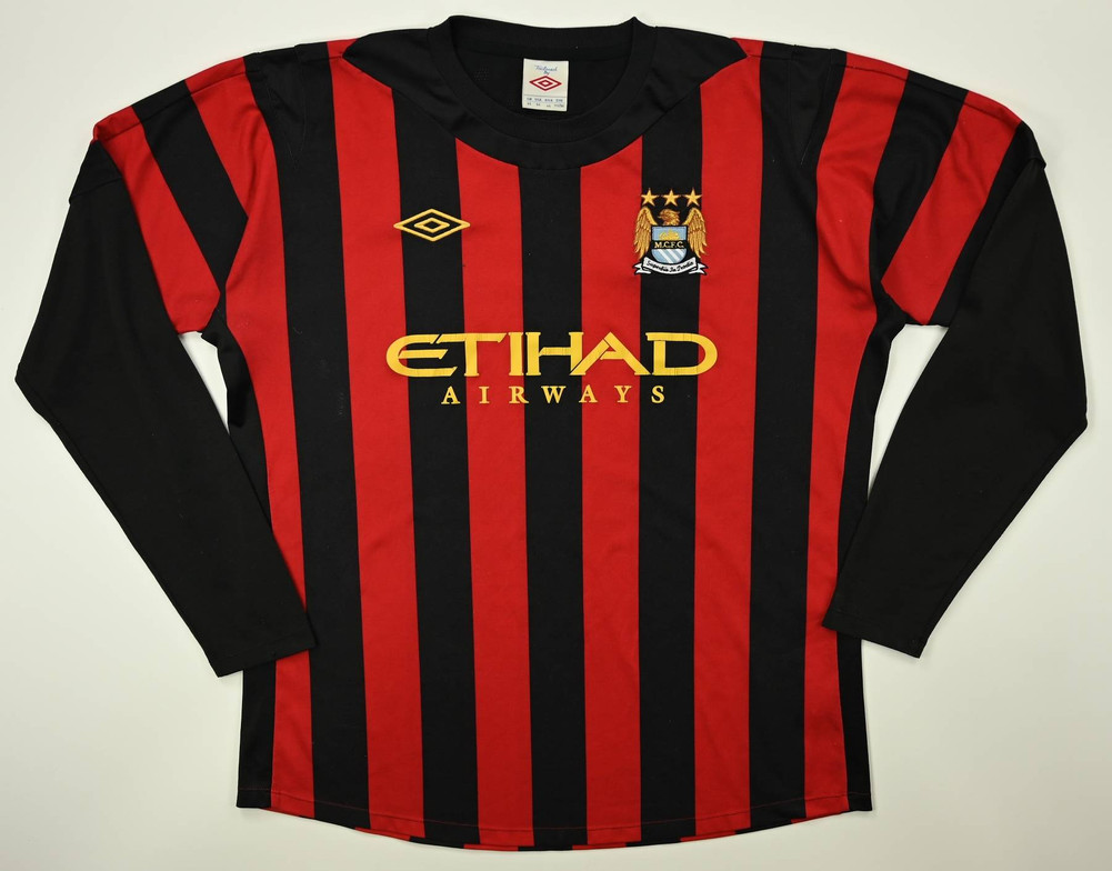 2011-12 MANCHESTER CITY LONGSLEEVE XL