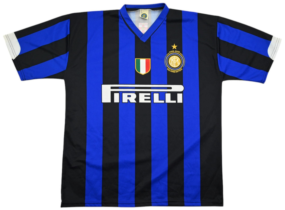 2007-08 INTER MILAN *IBRAHIMOVIC* SHIRT XL