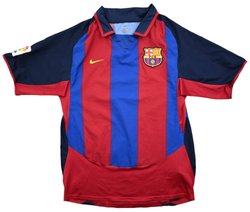 2003-04 FC BARCELONA SHIRT S