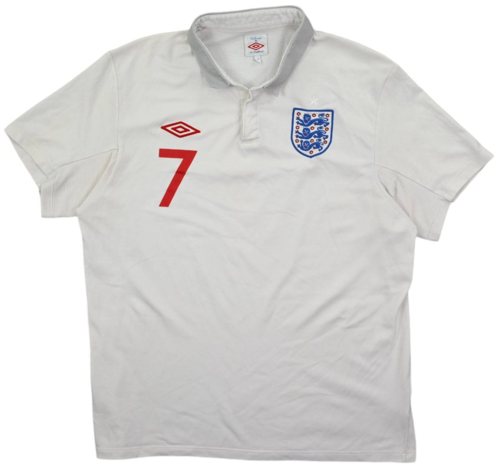 2009-10 ENGLAND *BECKHAM* SHIRT L