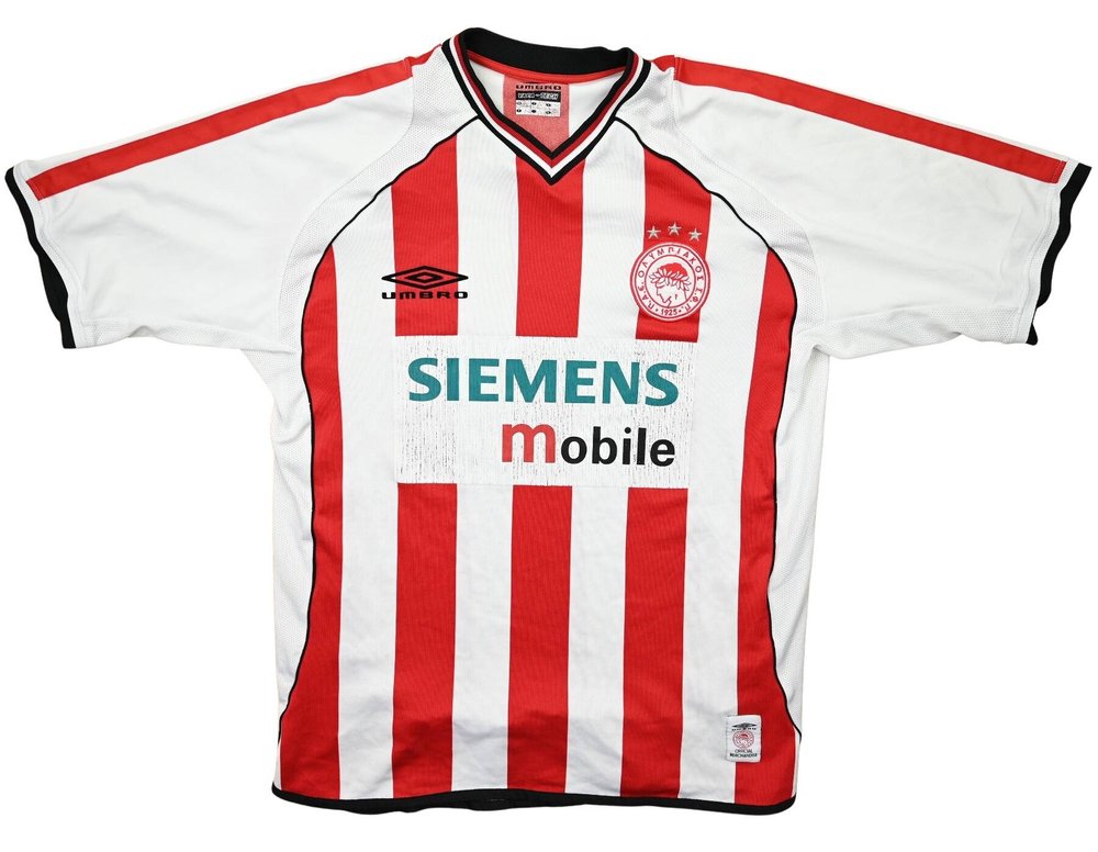 2001-02 OLYMPIACOS SHIRT L