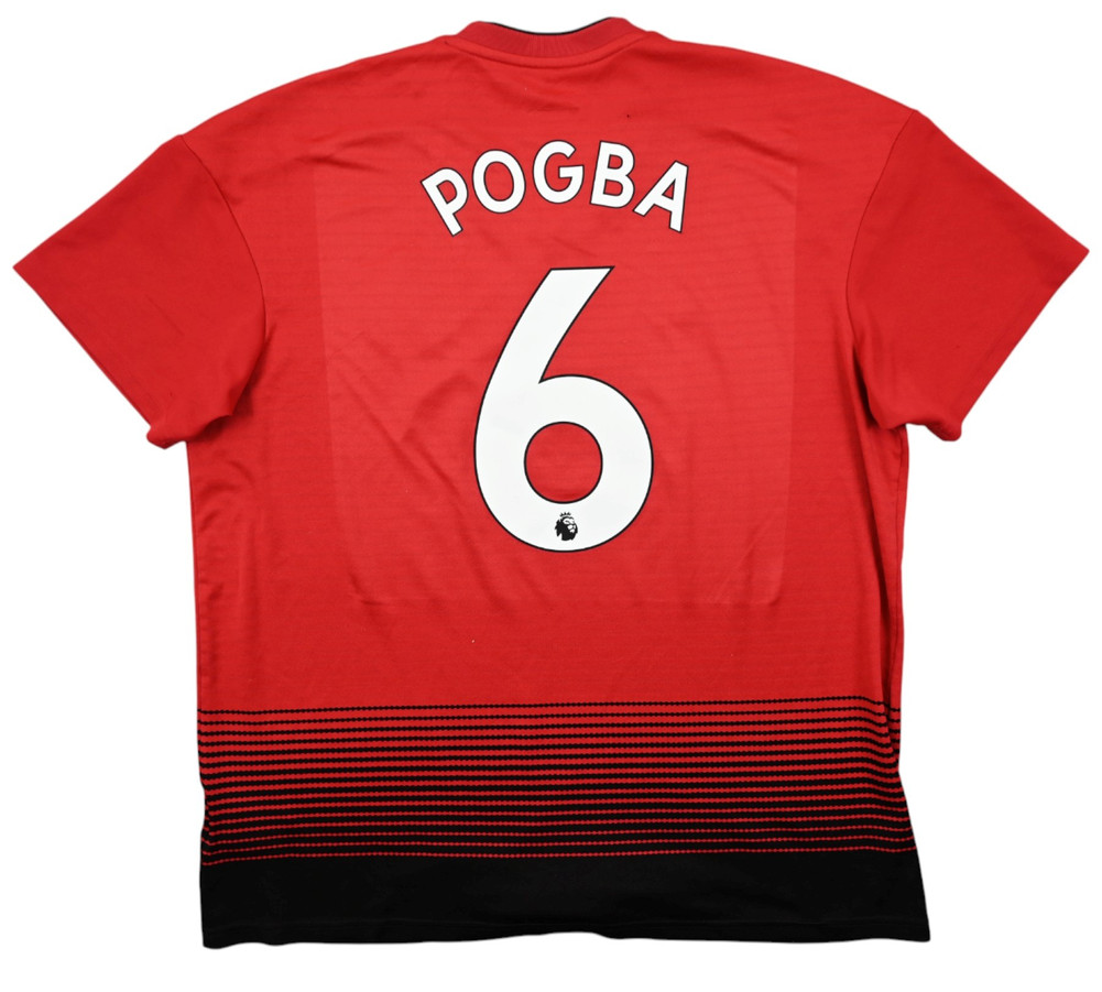 2018-19 MANCHESTER UNITED *POGBA* SHIRT XL
