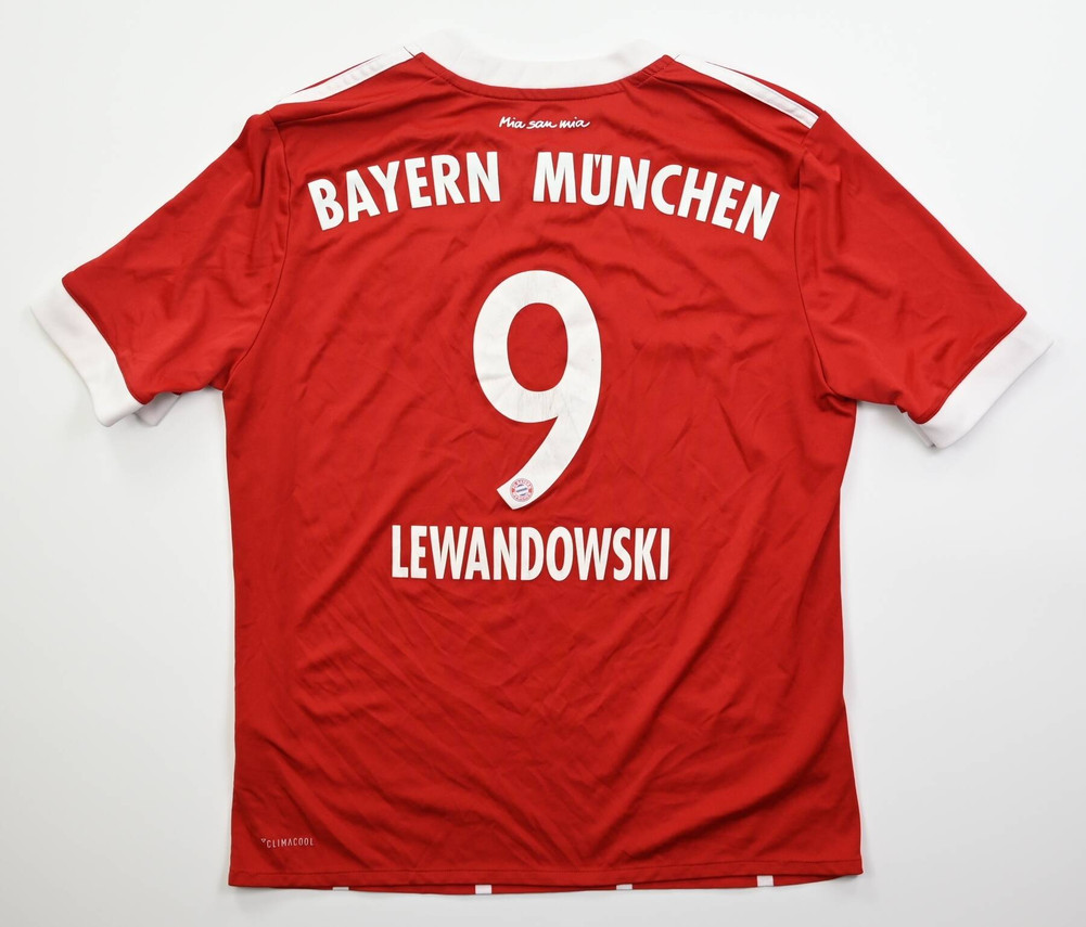 2017-18 BAYERN MUNCHEN *LEWANDOWSKI* SHIRT L. BOYS 