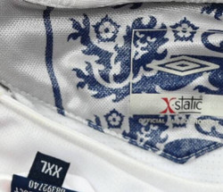 2005-07 ENGLAND SHIRT 2XL