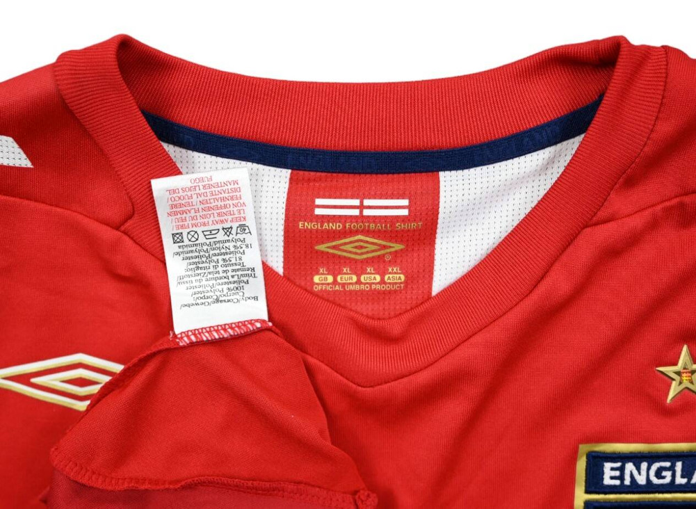 2006-08 ENGLAND LONGSLEEVE XL