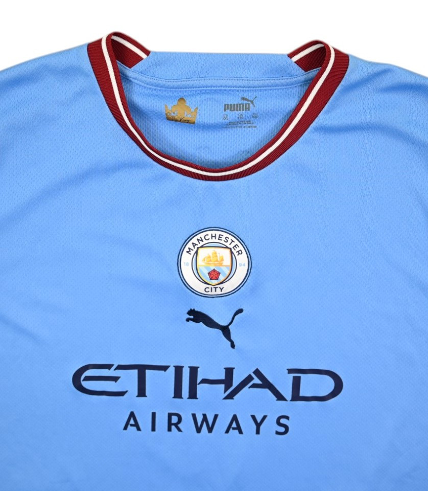 2022-23 MANCHESTER CITY *HAALAND* SHIRT XXL