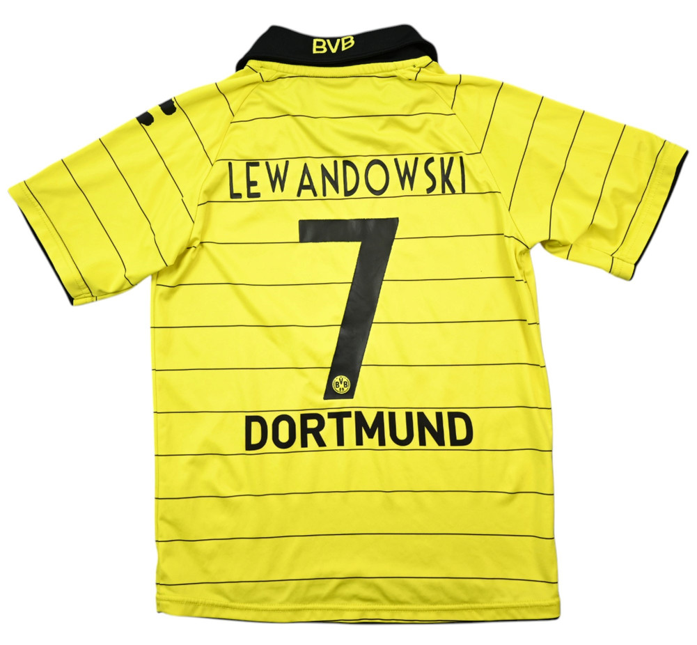 2010-11 BORUSSIA DORTMUND *LEWANDOWSKI* SHIRT M. BOYS 152CM