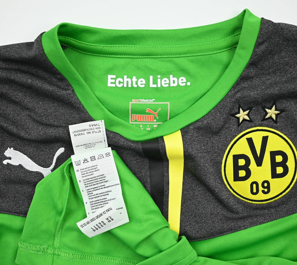 2013-14 BORUSSIA DORTMUND GK SHIRT XL. BOYS