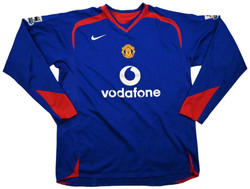 2005-06 MANCHESTER UNITED *ROONEY* LONGSLEEVE SHIRT XL