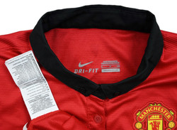 2013-14 MANCHESTER UNITED *GIGGS* SHIRT WOMENS S