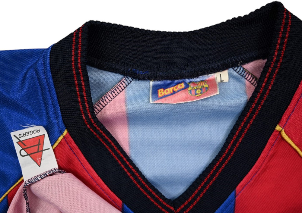 2001-02 FC BARCELONA *SAVIOLA* KOSZULKA L