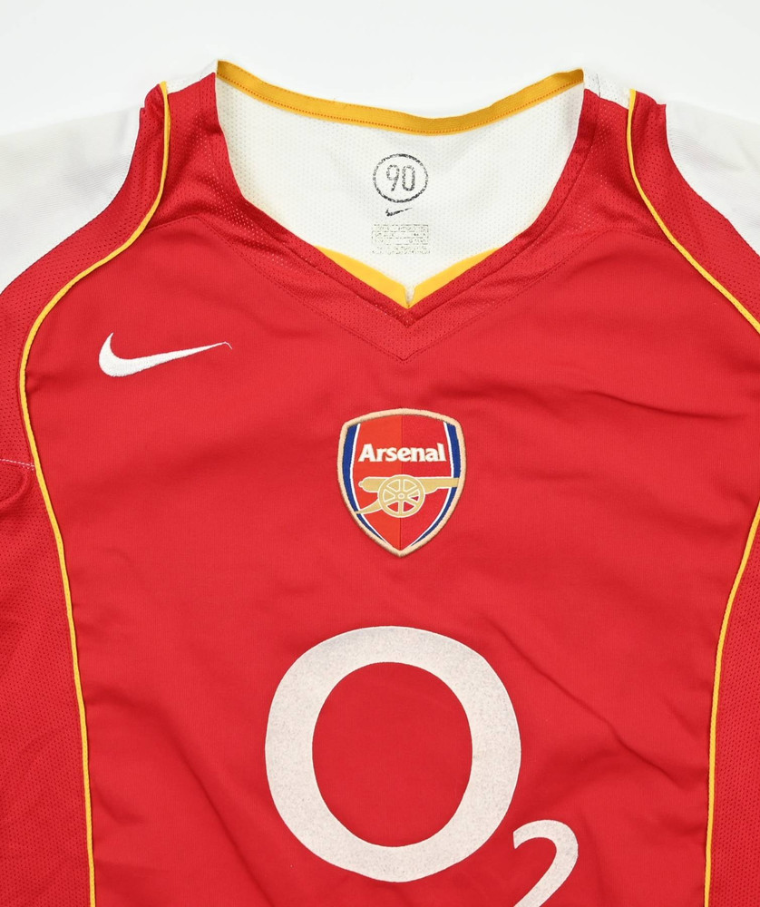 2004-05 ARSENAL LONDON SHIRT S