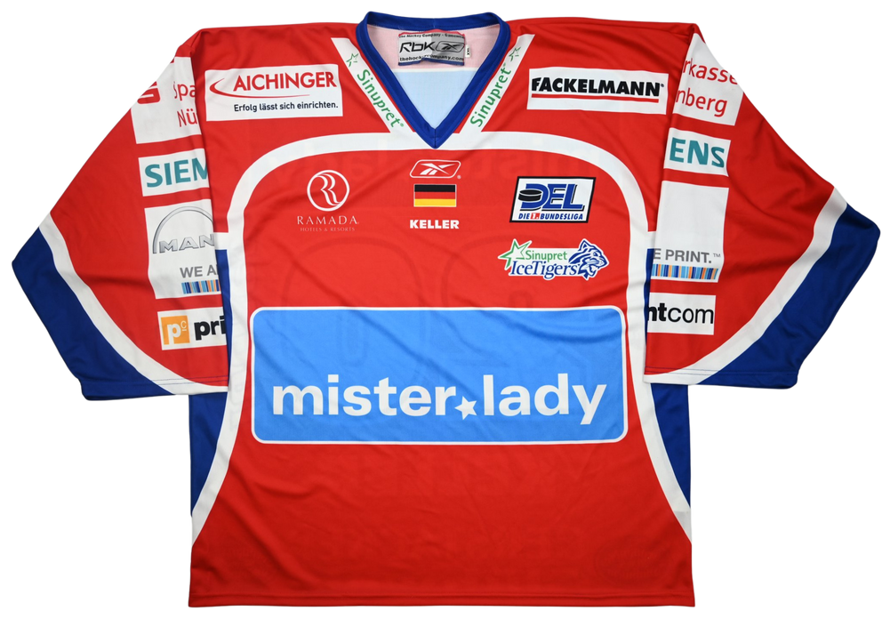 NURNBERG ICE TIGERS *KELLER* HOCKEY SHIRT XXL